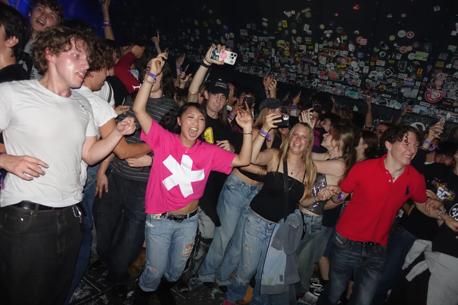 Audience at the show